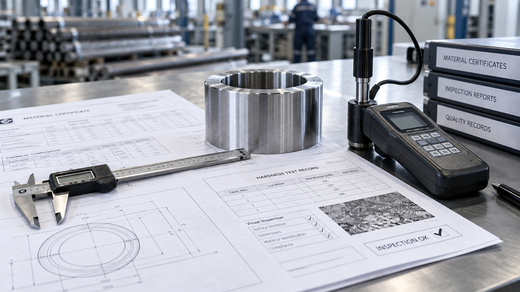 Certifikat och materialprovning
